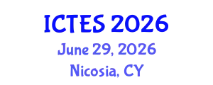 International Conference on Teaching and Education Sciences (ICTES) June 29, 2026 - Nicosia, Cyprus
