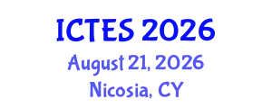 International Conference on Teaching and Education Sciences (ICTES) August 21, 2026 - Nicosia, Cyprus