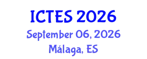 International Conference on Teaching and Education Sciences (ICTES) September 06, 2026 - Málaga, Spain