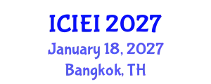 International Conference on Information and Education Innovations (ICIEI) January 18, 2027 - Bangkok, Thailand