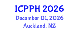 International Conference on Psychology and Public Health (ICPPH) December 01, 2026 - Auckland, New Zealand