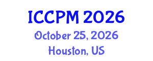International Conference on Construction and Project Management (ICCPM) October 25, 2026 - Houston, United States