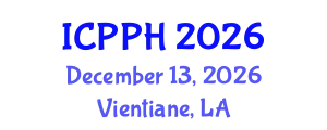 International Conference on Physician and Patient Health (ICPPH) December 13, 2026 - Vientiane, Laos