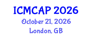 International Conference on Meteorology, Climatology and Atmospheric Physics (ICMCAP) October 21, 2026 - London, United Kingdom