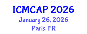 International Conference on Meteorology, Climatology and Atmospheric Physics (ICMCAP) January 26, 2026 - Paris, France