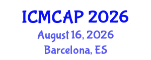 International Conference on Meteorology, Climatology and Atmospheric Physics (ICMCAP) August 16, 2026 - Barcelona, Spain