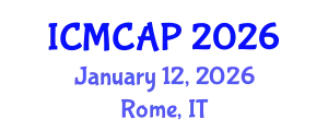 International Conference on Meteorology, Climatology and Atmospheric Physics (ICMCAP) January 12, 2026 - Rome, Italy