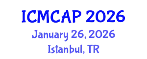 International Conference on Meteorology, Climatology and Atmospheric Physics (ICMCAP) January 26, 2026 - Istanbul, Turkey