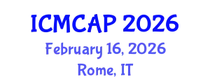 International Conference on Meteorology, Climatology and Atmospheric Physics (ICMCAP) February 16, 2026 - Rome, Italy