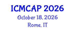 International Conference on Meteorology, Climatology and Atmospheric Physics (ICMCAP) October 18, 2026 - Rome, Italy