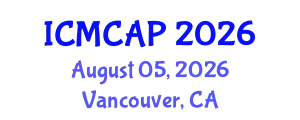 International Conference on Meteorology, Climatology and Atmospheric Physics (ICMCAP) August 05, 2026 - Vancouver, Canada