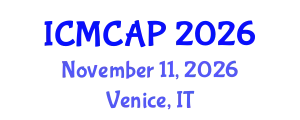 International Conference on Meteorology, Climatology and Atmospheric Physics (ICMCAP) November 11, 2026 - Venice, Italy