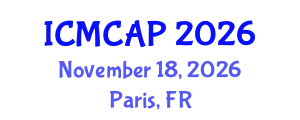 International Conference on Meteorology, Climatology and Atmospheric Physics (ICMCAP) November 18, 2026 - Paris, France