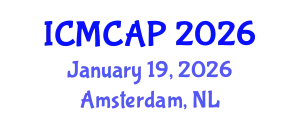 International Conference on Meteorology, Climatology and Atmospheric Physics (ICMCAP) January 19, 2026 - Amsterdam, Netherlands
