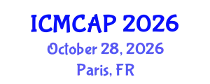 International Conference on Meteorology, Climatology and Atmospheric Physics (ICMCAP) October 28, 2026 - Paris, France