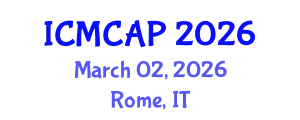 International Conference on Meteorology, Climatology and Atmospheric Physics (ICMCAP) March 02, 2026 - Rome, Italy