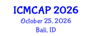 International Conference on Meteorology, Climatology and Atmospheric Physics (ICMCAP) October 25, 2026 - Bali, Indonesia