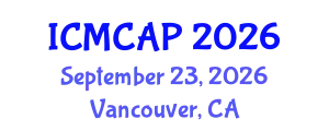 International Conference on Meteorology, Climatology and Atmospheric Physics (ICMCAP) September 23, 2026 - Vancouver, Canada