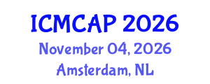 International Conference on Meteorology, Climatology and Atmospheric Physics (ICMCAP) November 04, 2026 - Amsterdam, Netherlands