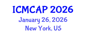 International Conference on Meteorology, Climatology and Atmospheric Physics (ICMCAP) January 26, 2026 - New York, United States