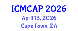 International Conference on Meteorology, Climatology and Atmospheric Physics (ICMCAP) April 13, 2026 - Cape Town, South Africa