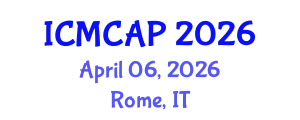 International Conference on Meteorology, Climatology and Atmospheric Physics (ICMCAP) April 06, 2026 - Rome, Italy