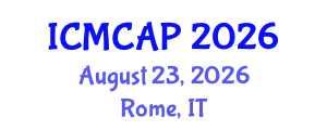 International Conference on Meteorology, Climatology and Atmospheric Physics (ICMCAP) August 23, 2026 - Rome, Italy