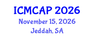 International Conference on Meteorology, Climatology and Atmospheric Physics (ICMCAP) November 15, 2026 - Jeddah, Saudi Arabia
