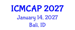 International Conference on Meteorology, Climatology and Atmospheric Physics (ICMCAP) January 14, 2027 - Bali, Indonesia