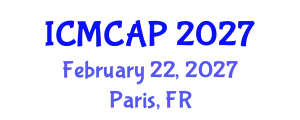 International Conference on Meteorology, Climatology and Atmospheric Physics (ICMCAP) February 22, 2027 - Paris, France
