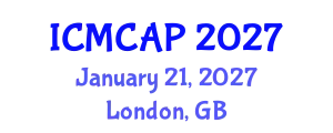 International Conference on Meteorology, Climatology and Atmospheric Physics (ICMCAP) January 21, 2027 - London, United Kingdom