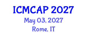 International Conference on Meteorology, Climatology and Atmospheric Physics (ICMCAP) May 03, 2027 - Rome, Italy
