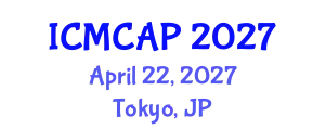 International Conference on Meteorology, Climatology and Atmospheric Physics (ICMCAP) April 22, 2027 - Tokyo, Japan