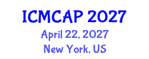 International Conference on Meteorology, Climatology and Atmospheric Physics (ICMCAP) April 22, 2027 - New York, United States