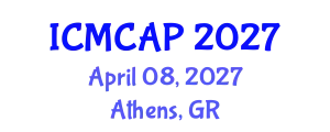 International Conference on Meteorology, Climatology and Atmospheric Physics (ICMCAP) April 08, 2027 - Athens, Greece