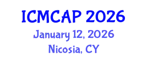 International Conference on Meteorology, Climatology and Atmospheric Physics (ICMCAP) January 12, 2026 - Nicosia, Cyprus