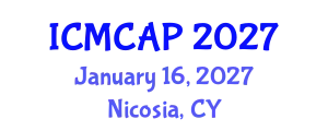 International Conference on Meteorology, Climatology and Atmospheric Physics (ICMCAP) January 16, 2027 - Nicosia, Cyprus