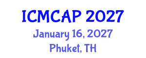 International Conference on Meteorology, Climatology and Atmospheric Physics (ICMCAP) January 16, 2027 - Phuket, Thailand