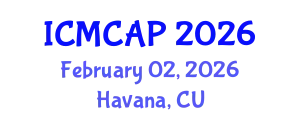 International Conference on Meteorology, Climatology and Atmospheric Physics (ICMCAP) February 02, 2026 - Havana, Cuba