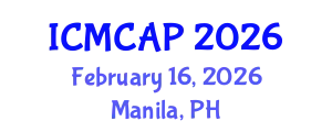 International Conference on Meteorology, Climatology and Atmospheric Physics (ICMCAP) February 16, 2026 - Manila, Philippines