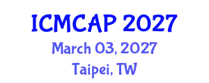 International Conference on Meteorology, Climatology and Atmospheric Physics (ICMCAP) March 03, 2027 - Taipei, Taiwan