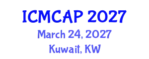 International Conference on Meteorology, Climatology and Atmospheric Physics (ICMCAP) March 24, 2027 - Kuwait, Kuwait