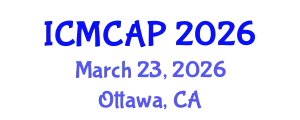 International Conference on Meteorology, Climatology and Atmospheric Physics (ICMCAP) March 23, 2026 - Ottawa, Canada
