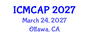 International Conference on Meteorology, Climatology and Atmospheric Physics (ICMCAP) March 24, 2027 - Ottawa, Canada