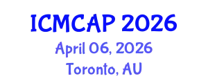 International Conference on Meteorology, Climatology and Atmospheric Physics (ICMCAP) April 06, 2026 - Toronto, Australia