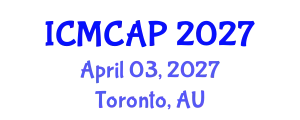 International Conference on Meteorology, Climatology and Atmospheric Physics (ICMCAP) April 03, 2027 - Toronto, Australia