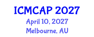International Conference on Meteorology, Climatology and Atmospheric Physics (ICMCAP) April 10, 2027 - Melbourne, Australia