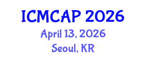 International Conference on Meteorology, Climatology and Atmospheric Physics (ICMCAP) April 13, 2026 - Seoul, Republic of Korea