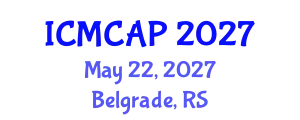 International Conference on Meteorology, Climatology and Atmospheric Physics (ICMCAP) May 22, 2027 - Belgrade, Serbia