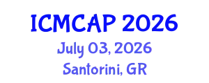 International Conference on Meteorology, Climatology and Atmospheric Physics (ICMCAP) July 03, 2026 - Santorini, Greece